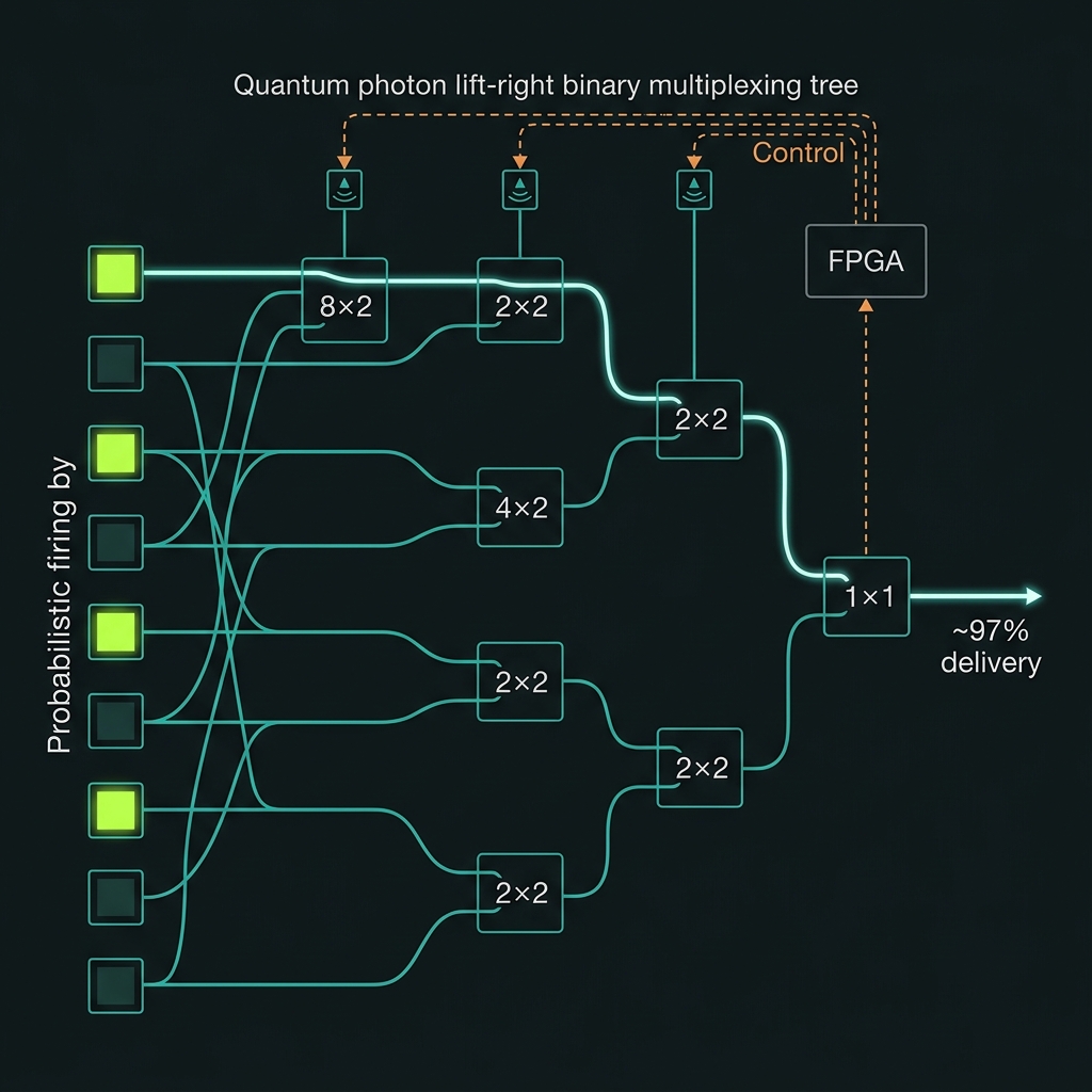 Multiplexing switch tree