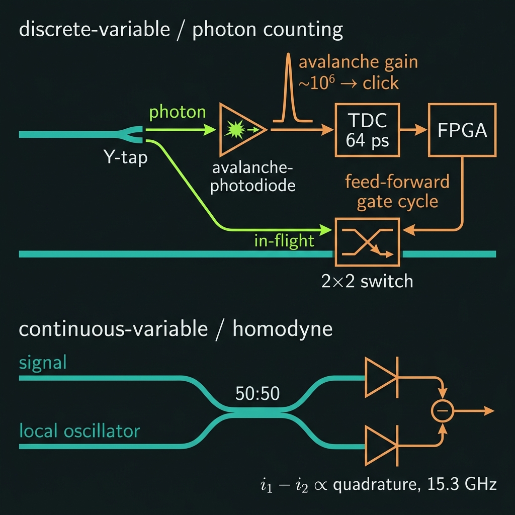 Detection and feed-forward diagram
