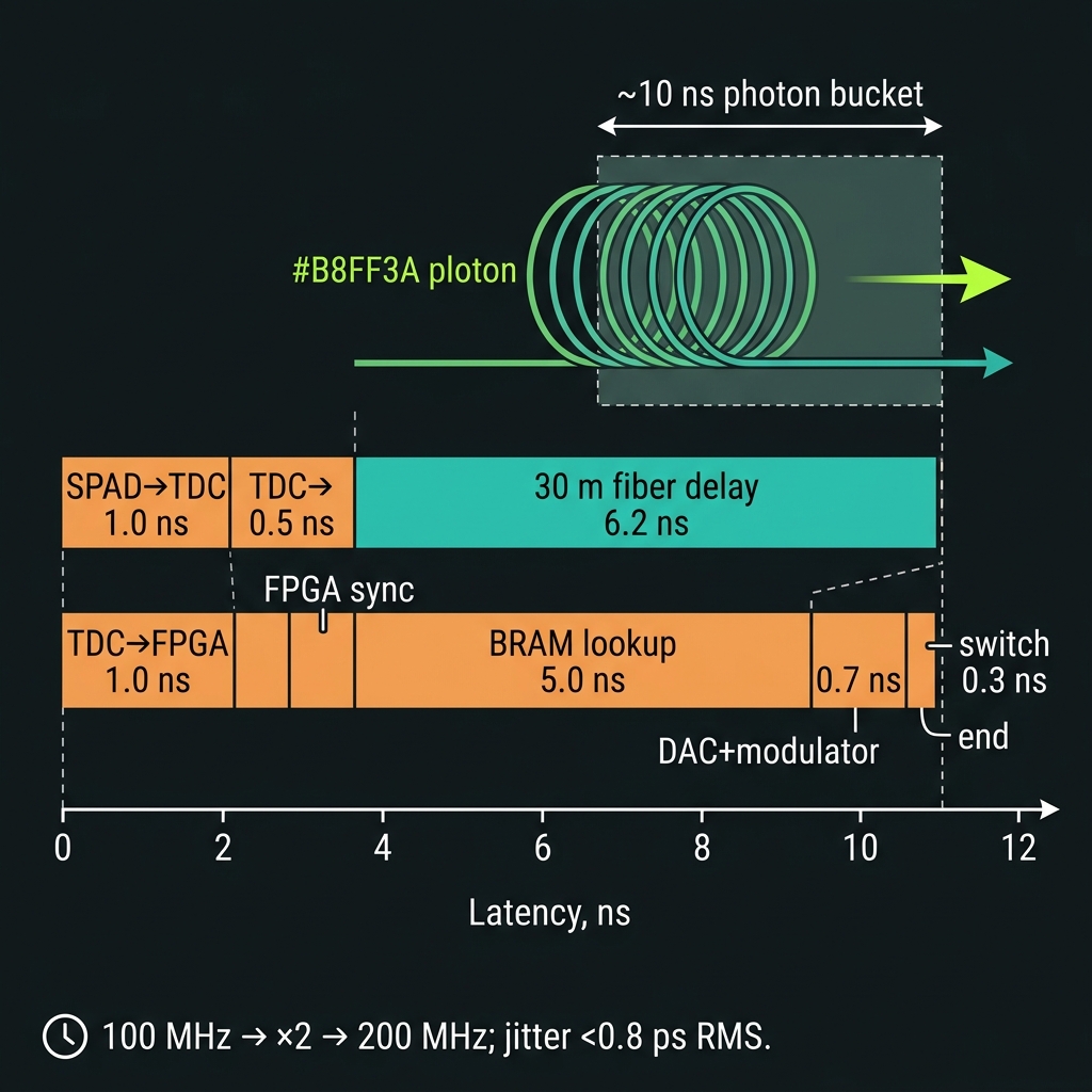 Feed-forward timing budget