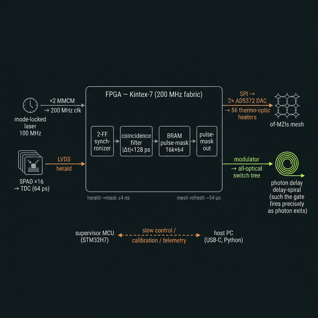 FPGA control architecture schematic