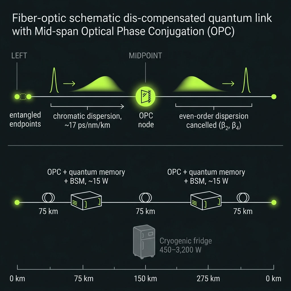 Mid-span OPC repeater schematic