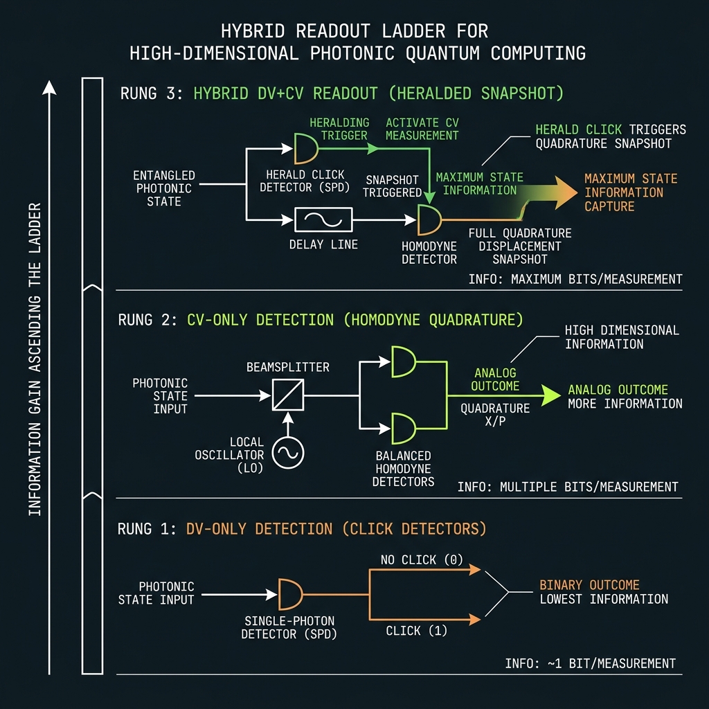Hybrid readout ladder