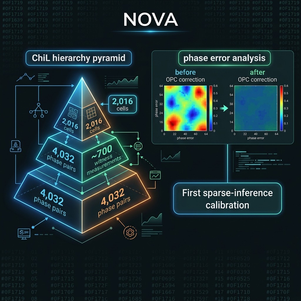 NOVA ChiL calibration pyramid