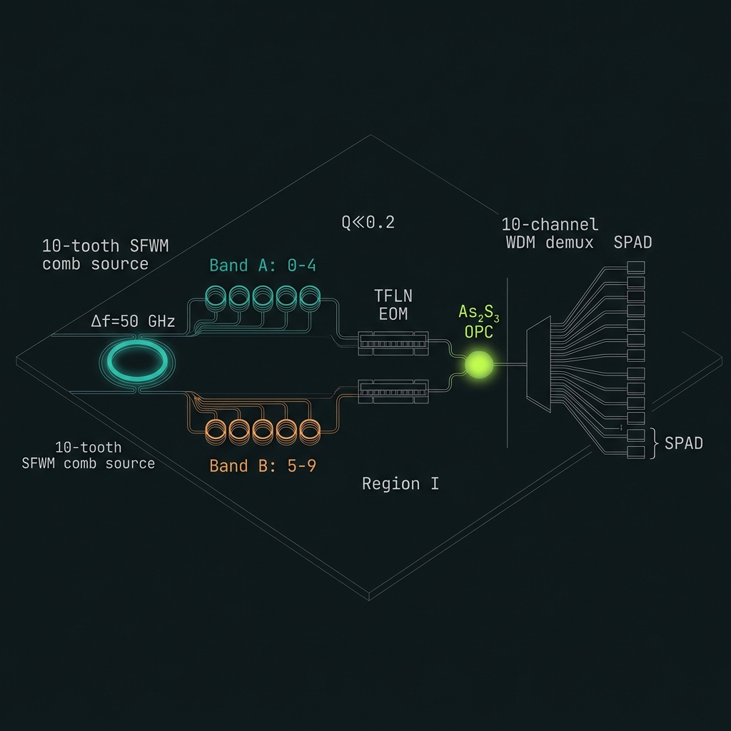 SOLAR die floorplan with dual shaper banks and OPC