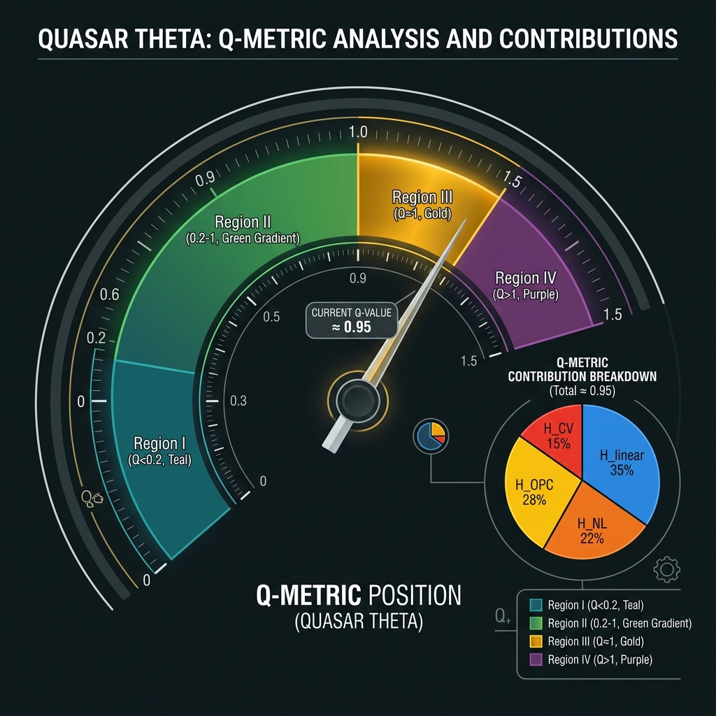 Q-metric gauge at 0.95 Region III