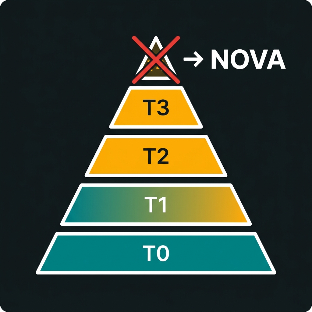 Application tier pyramid for SOLAR